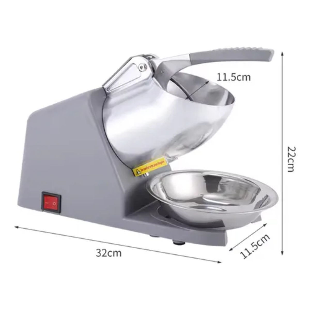 Máquina Pica Hielo 3 Cuchillas